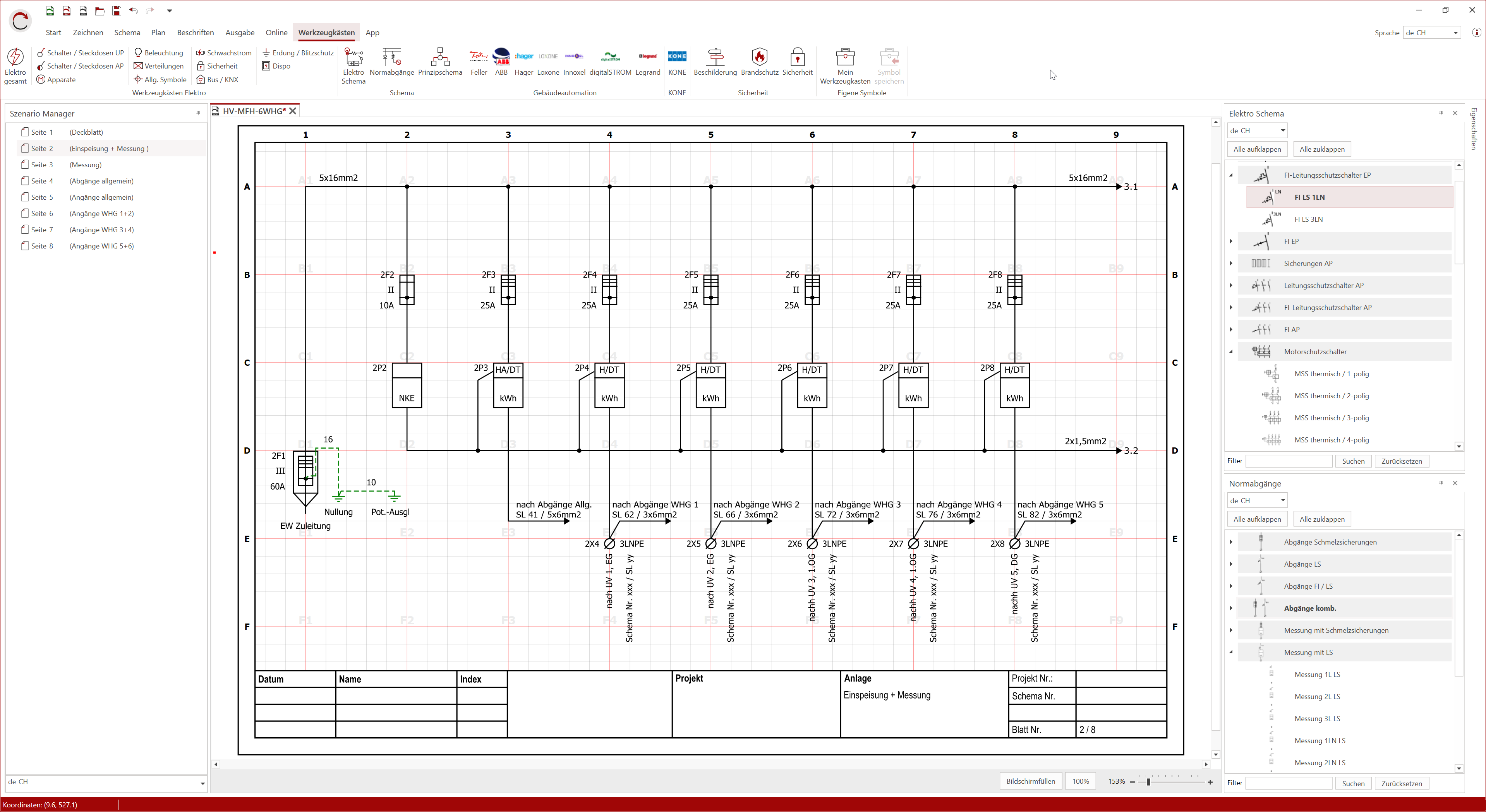 RED CAD Schema n Elektro
