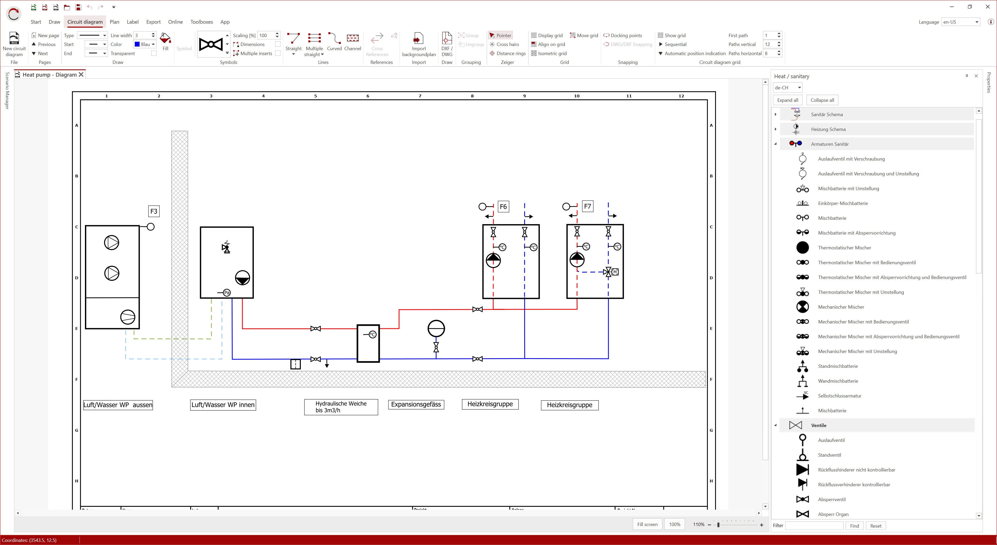 RED CAD CAD for the trade. Professional tool for creating installation ...