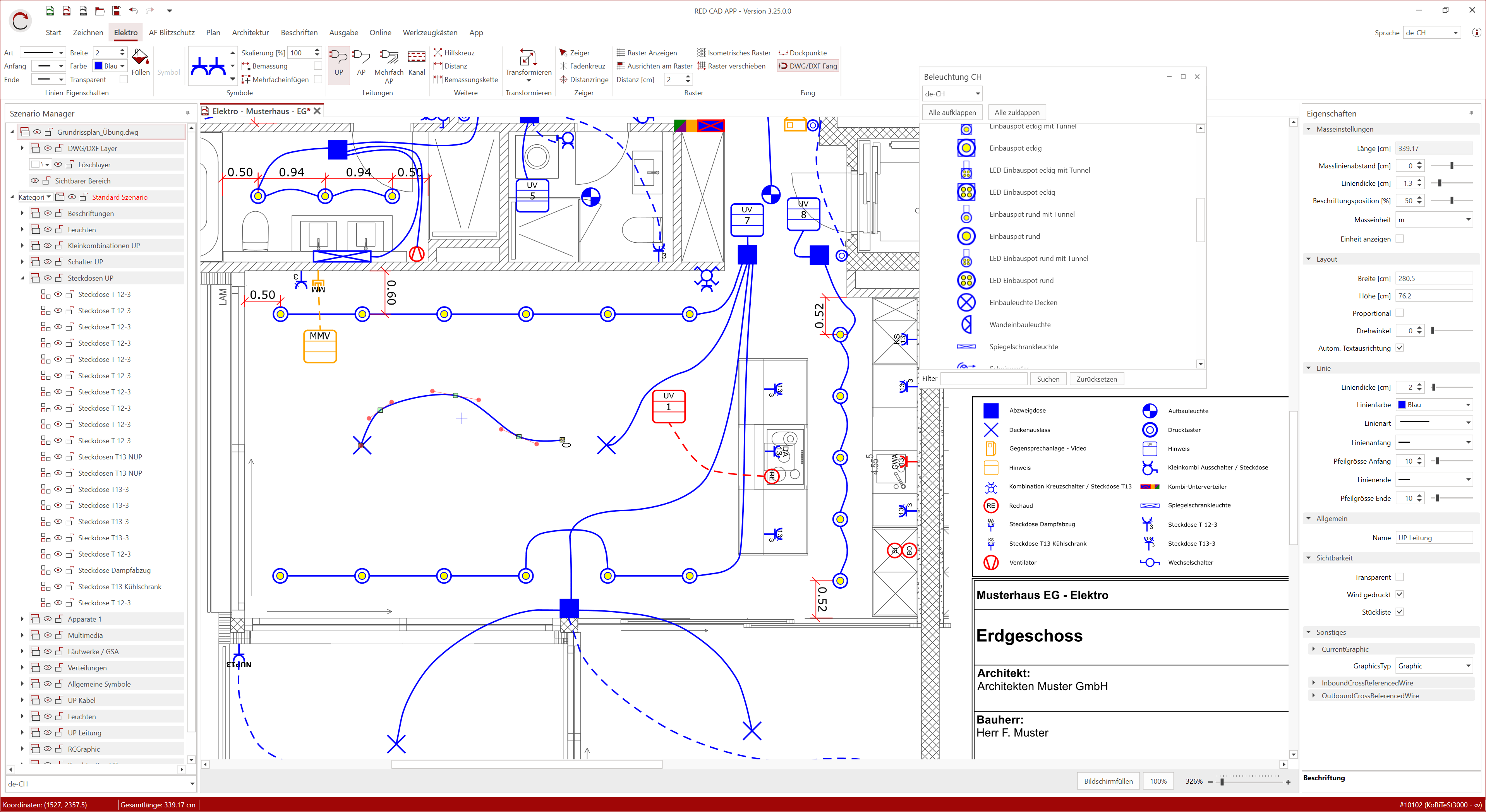 RED CAD Installation Elektro